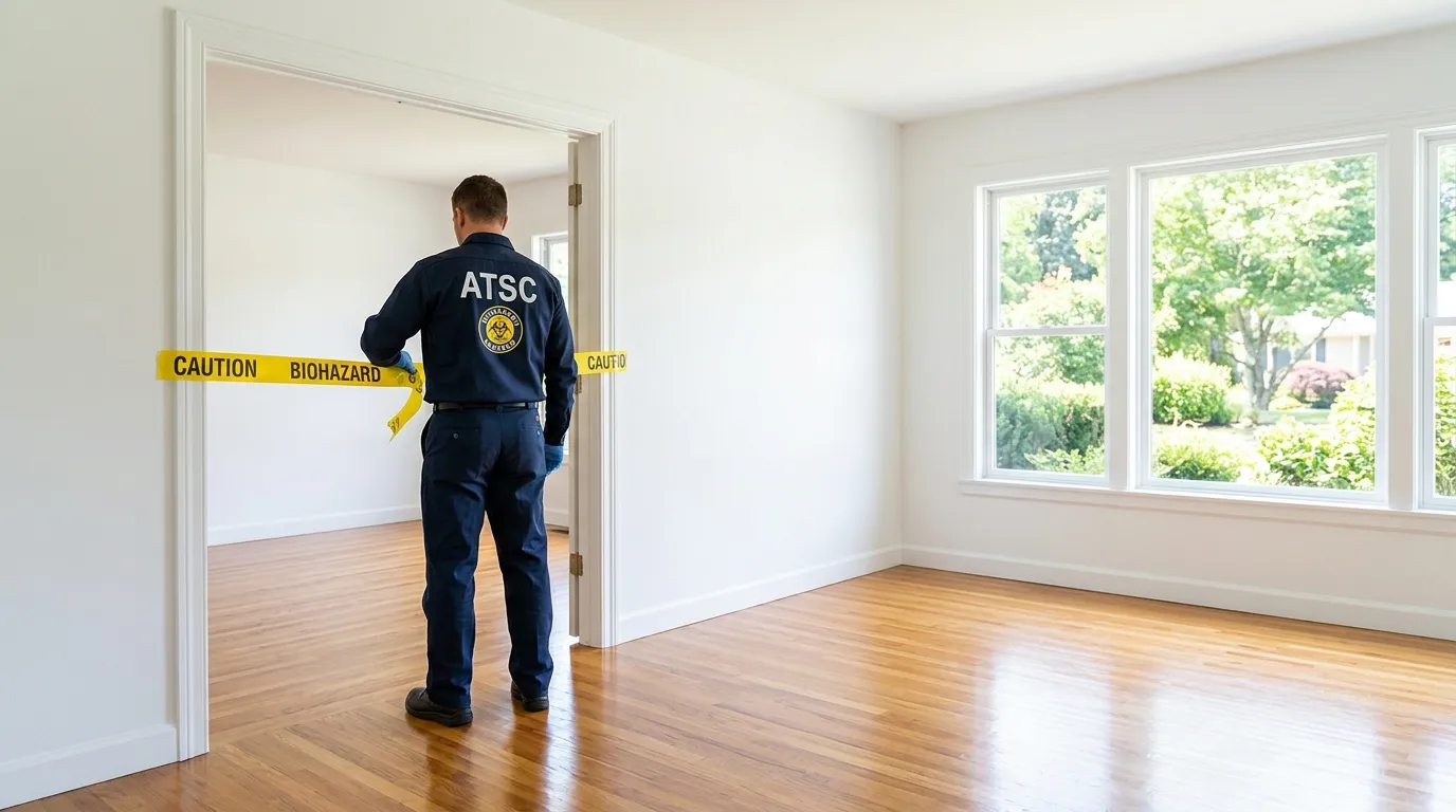 Certified biohazard cleanup crew performing Crime Scene Cleanup in Rio Vista
