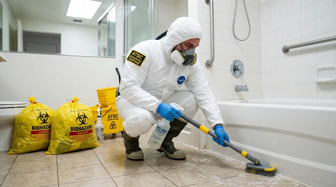 Decontamination equipment deployed for Blood Cleanup in Rio Vista